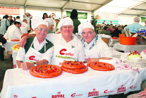 The sausage-making contest provides a focus for the festival, and a chance for one-upmanship among sausage makers
