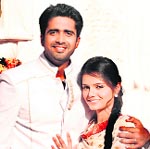 Avinash Sachdev and Rubina Dilaik