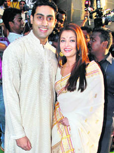 Abhishek Bachchan and Aishwarya Rai Bachchan