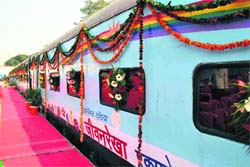 The Lifeline Express at Haridwar railway station