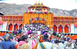 The Badrinath shrine