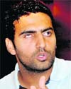 Baljit Singh speaks to the media in Chandigarh