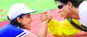 In Bollywood, “we are just friends” is the time-tested veneer beneath which the tell-all signs of romance are visible