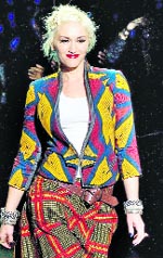Designs on children: Gwen Stefani