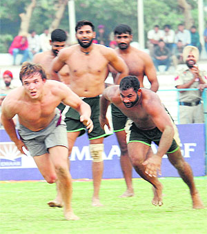 Several among the participants were found using banned narcotic substances Tribune photo: Malkiat Singh