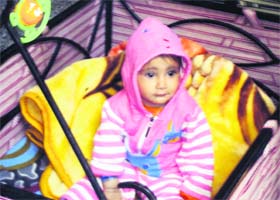One of the inmates of the orphanage