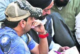 Punjabi pop singer Jazzy Bains in shock over the demise of Kuldeep Manak in Ludhiana on Wednesday
