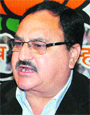 BJP gen secy J P Nadda unhappy with infighting 