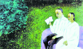 Collaborative work by Paramjit and his wife Arpita Singh