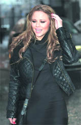Singer Kimberley Walsh