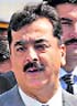 Yousuf Raza Gilani, Pakistan PM