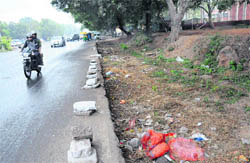 Work on the six-laning of the PGI-Mullanpur road in progress