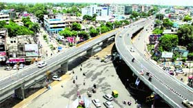 The BMC flyover in Jalandhar