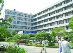 The Guru Nanak Dev Hospital in Amritsar