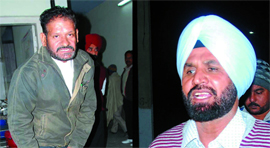 Karamjit Singh (left) and Baldev Singh.
