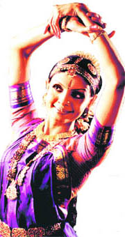 Bharatnatyam dancer Priyadarshni