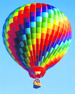 Balloon rides are perfect for autumn foliage tour