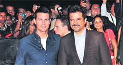 Anil Kapoor and Tom Cruise