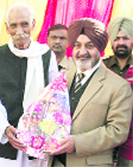Former DGP PS Gill in Moga