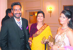 Ajay Devgn starrer Son of Sardar also has roles for Kajols mother Tanujaa and her sister Tanishaa. It is all in the family.