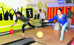 Bowling is for all those who love target games, where one has to aim at an object