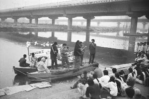 The river Yamuna is now resembles a sewer around Delhi.