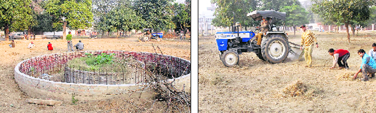Having failed to get Nehru Garden renovated through contractors for the past two years, the MC has now taken the services of its horticulture wing for its upkeep.
