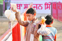 12-year-old children found selling eatables during Jarkhad Games in the absence of strict guidelines.