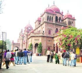 Studies resume: Khalsa College sees a rush of students after the college reopens after a five-day strike on Monday