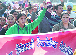 The lab technicians have called off their strike for now, restoring normalcy in the government hospitals. 