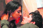 Sultry siren: Mahie Gill with Randeep Hooda