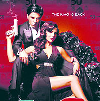 Shah Rukh Khan and Priyanka Chopra in Don 2