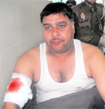 The injured constable
