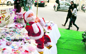 Even as gift shops are decked up for the Christmas celebrations, there are no buyers in Jalandhar.