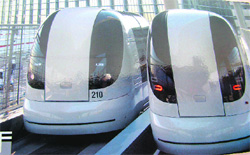 Image of the proposed PRTS magnetic pods. The PRTS project was launched in Amritsar recently.