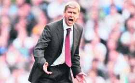 Arsenal manager Arsene Wenger