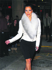 Facing flak: Kim Kardashian