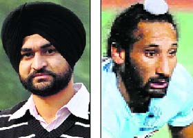 Sandeep (L) and Sardara Singh
