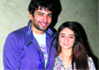Jay Bhanushali and Mahi Vij
