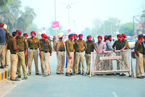Policemen had been on their toes all through the past couple of months, thanks to a large number of demonstrations and protests.