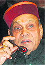 Chief Minister PK Dhumal