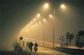 No respite from cold Biting cold prevailed in Jalandhar on Wednesday with fog affecting normal life