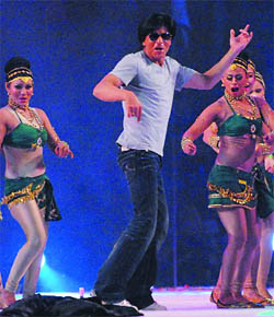 Bollywood actor Shah Rukh Khan performed at the opening ceremony of the Kabaddi World Cup in Bathinda in November. 