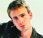 Aye for yoga: Chris Evans