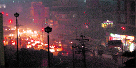 Amritsar reels under power cuts.