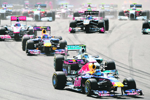The big-ticket F1 event in Noida was lavishly mounted