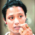 Mandeep Kaur, one of the athletes found guilty of doping, sheds tears