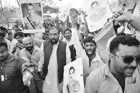 People protesting to find a solution to their problems