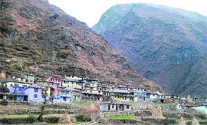 Kathwar village in Chamba faces a threat due to the construction activities at the project site.