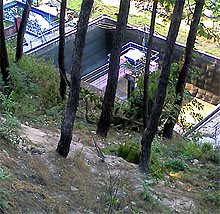 The sewage treatment plant in Palampur